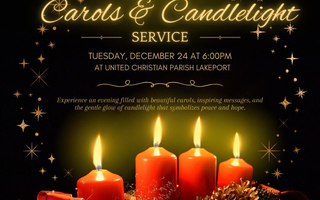 Candlelight and Carols Christmas Eve Service