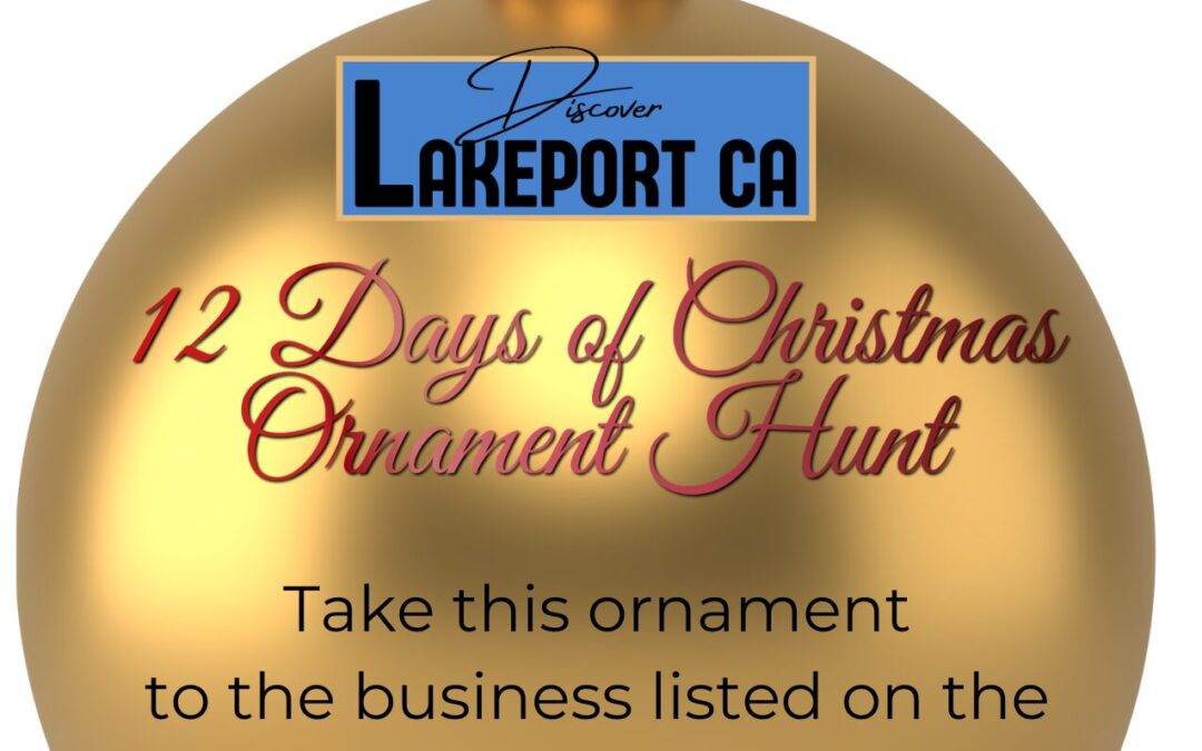 12 Days of Christmas Ornament Hunt
